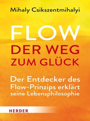 cover image of Flow--der Weg zum Glück